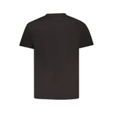Tommy Hilfiger Black Cotton Men T-Shirt
